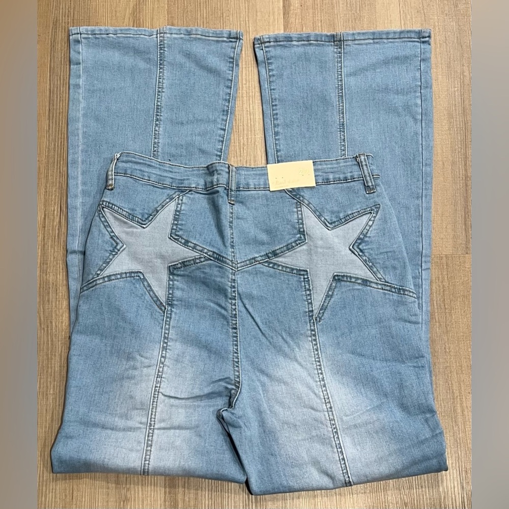 Altar’d State High Rise Flare Leg Jeans women’s Size 25 / 5 NWT - Picture 5 of 5